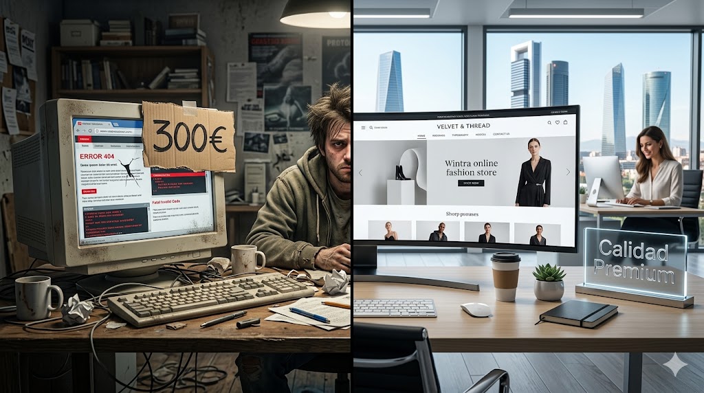 Cuánto cuesta el diseño de una página web en Madrid